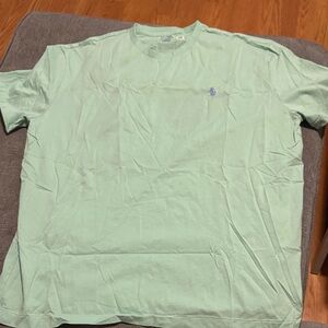 Polo by Ralph Lauren Men's Light Green Tee